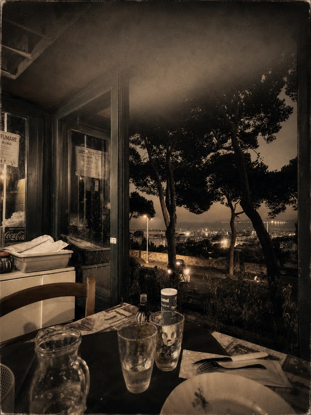 Un tavolo del ristorante di Manuel e Mary
